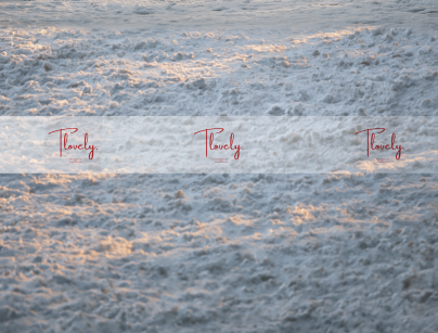 Tło winylowe - śnieg 4